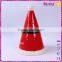 Three layers desgin hat shape desgin christmas ceramic decorations