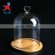 2017 Best Gift for Home Decoration Glass Dome with Different Base