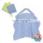 white blue stripe bubble fabric Breast Feeding Nursing Cover