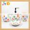 Ceramic Bathroom Set Round Shape Wholesale
