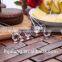 Wholesale useful plastic fruit fork/plastic jewelry fruit fork