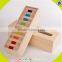 Wholesale intelligent wooden baby building blocks toy creative wooden baby building blocks toy for fun W13D143