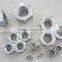 Galvanized Carbon steel hex head screw nuts, hex nuts from Guangzhou supply