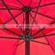 Red 13' FT Feet Steel Outdoor Patio Sunshade Umbrella Deck Gazebo