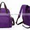 Handle and Shouldler Nylon Diaper Bag Backpack