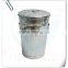 Outdoor decoation metal antique trash can