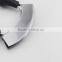 Stainless Steel Double Blade Cheese Cutter Carving Knife Mezzaluna Chopper With Black Handle