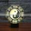 Eight Diagrams 3D Vision Night Light 7 Color Change LED Table Lamp Xmas Toy Gift