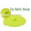 USA FDA Approved 4 Pack Set Green Silicone Lids For Bowls