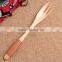 eco-friendly wholesale children fruit wooden fork