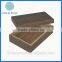 customized simple disign small wooden photo album packaging gift box with lid
