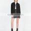 2015high Quality Fashionable Black Winner Women's Cloak Coat