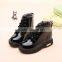 Zm40336b Factory Price Wholesale Children Shiny Winter Shoes