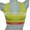 Seamless women's sports tanktop sport sexy bra