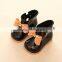 S16870A 2017 cute Jelly Bowknot kids pvc rain shoes