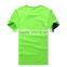 New Design 100% Polyester Bulk Custom Color Short Sleeve T shirt Plain Printed