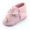 Mix 5 color baby shoes girl cute pink baby leather moccasins