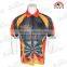 Dye Sublimaiton Flying team high quality custom mens bike jersey/cycling garment