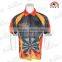 Custom made fly short sleeve fishing jersey hoodies