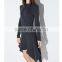 Women's Autumn New Arrival Long Sleeve Knitted Slim Fit Irregular Bottom Dress