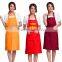 Advertising aprons custom pure Korean uniforms it polyester apron custom logo gifts promotional apron manufacturers