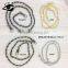 Custom fashion decorative clothes purses metal chains for bags