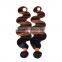 7a Grade Ombre Two Tone Color 1b/30# Body Wave Remy Human Hair Extension