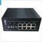 i712A 4G+8GE full Gigabit managed Industrial Ethernet Switches