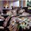 Luxury 100% Polyester 3D Reactive Printed home bedding set