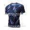 Men Compression Cool Dry Lightning 3D Printing Fitness T-shirt
