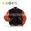 Custom Mens Plain Sports Varsity Jacket Cotton Material Jacket Wholesale