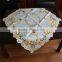 handmade China polyester embroidery satin tablecloths