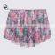 116143001 Mesh Skirt Ballet Floral Printed Skirts