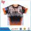 100% polyester full dye sublimation design your own baseball jersey