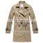 Ladies cotton wind jackets with belt