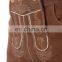 2016 High Quality Chrome 6 free suede Trachten Knee Over Lederhosen (Bavaria Clothing)