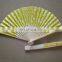 Custom made advertising classical folding fan bamboo