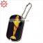 Acrylic photo metal sticker dog tags  china
