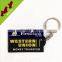 Fast delivery time cheap custom rubber keychain
