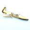 Promotion High Quality Metal HARD ENAMEL BLUE LOGO TIE BAR