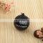 Hot selling keyring 3D PVC ball key ring chain for wholesale