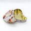 Special heart shaped thin metal box container