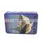 Rectangular tourism cookie biscuit tin container box