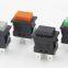double pole mini self-locking 2 position push button switch