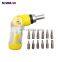 12 in 1 Hex Phillips Flat Head Screw Driver Bits With ABS Ratchet Screwdriver Bit Holder
