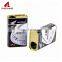 500ML CMYK/PMS color rectangular metal tin can with plastic lid