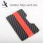 Slim Carbon Fiber Wallets RFID Blocking Credit Card Holder Money Clip