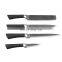 5 Pieces stainless steel nonstick coating blades chef knives set