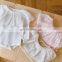 Baby Girl's Lace Collar Elastic Long-sleeved Jumpsuit Triangle Romper