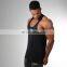 Bodybuilding Fitness Design Mens Gym Men Custom Logo Fitness Polyester Cotton Tank Tops